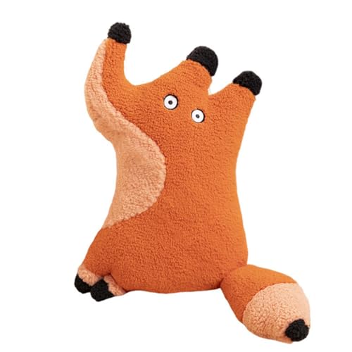 Riesiger Fuchs Plüsch Plüschtier, Plüsch Orange Fuchs Plüschtier Fuchs, Fuchs Plüschtiere Großer schlafender, zum Spielen und Kuscheln Baby Geschenk für Mädchen und Jungen (40x55 cm,Sitzposition) von champracer