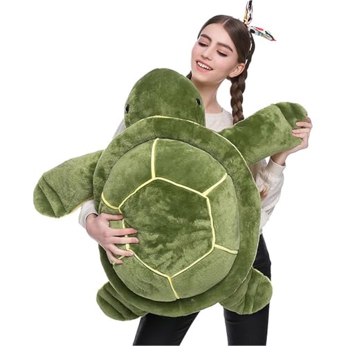Schildkröte Kuscheltier, Plüschschildkröte Plüschtier große Schildkröte Plüschschildkröte Plüschtier große grüne Schildkröte Kuscheltier Schildkröte weiches Flauschiges Plüschtier (50 cm,Grün) Schildkröte Kuscheltier, Plüschschildkröte Plüschtier große Schildkröte Plüschschildkröte Plüschtier große grüne Schildkröte Kuscheltier Schildkröte weiches Flauschiges Plüschtier (50 cm,Grün) von champracer