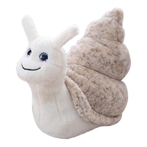 Schnecke Plüschtier, Kuscheltier Schnecke Stofftier für KinderPlüschpuppe, zum Kuscheln und Spielen Kuscheltiere Geschenk (27 cm,Grau) von champracer