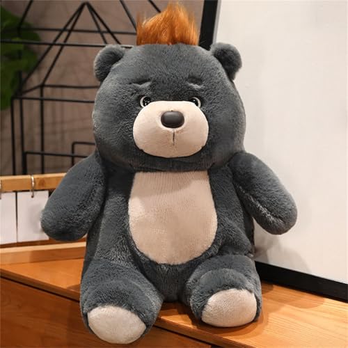 Teddybär, Bär Kuscheltier, Plüschtier Stofftier Weiches Spielzeug Bär, Bär Kissen Puppe, Schmusetier Geschenk für Mädchen und Jungen (45 cm,Grau) von champracer