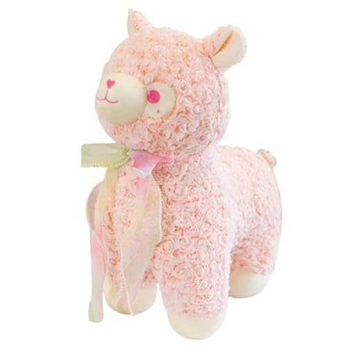 champracer Alpaka-Plüschtier, Alpaka Kuscheltier, Stand Alpaka Plüschtier,Lama-Plüschtier, groß, kuschel alpaka, Umarmungskissen, weiches Flauschiges Kissen,für Kinder Mädchen Jungen (23 cm,Rosa) champracer Alpaka-Plüschtier, Alpaka Kuscheltier, Stand Alpaka Plüschtier,Lama-Plüschtier, groß, kuschel alpaka, Umarmungskissen, weiches Flauschiges Kissen,für Kinder Mädchen Jungen (23 cm,Rosa) von champracer