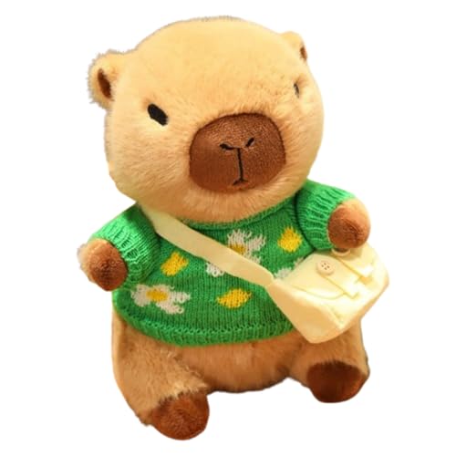 champracer Capybara Plüschtier Capybara Kuscheltier Stofftiere,Niedliche Plüschtiere Kinder-Plüschpuppenspielzeug Für Home Decor Ostern Geschenk (A16, 23CM) von champracer