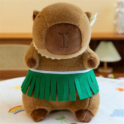 champracer Capybara Plüschtier Cartoon, Kawaii Capybara Plüsch Kissen, Super Soft Capybara Plüsch Puppe Kissen, Plüsch Stofftierpuppe Geschenk für Kinder (40 cm) von champracer