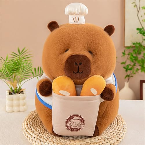 champracer Capybara Plüschtiere, Capybara Stofftier Niedliches Simulation, Plüschtier Capybara Kuscheltier Mit SchildkröTe Stofftier Kawaii, Capybara Kuscheltier für Geburtstagsgeschenk (90 cm) von champracer