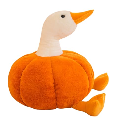 champracer Gans Kuscheltier Gänse Plüschtier Weiches Tier Plüschtier Kürbisgans-Spielzeug Kawaii Kuscheltier Plush Geschenke für Kinder (105cm) von champracer