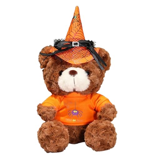 champracer Halloween Bär Teddybär,Teddybär mit Kürbis Plüschtier Süßes Stofftier Kuscheltiere zum Kuscheln,Halloween Deko,Plüschtier Kuscheltier Stofftier Geschenk Jungen und Mädchen (28cm,J) champracer Halloween Bär Teddybär,Teddybär mit Kürbis Plüschtier Süßes Stofftier Kuscheltiere zum Kuscheln,Halloween Deko,Plüschtier Kuscheltier Stofftier Geschenk Jungen und Mädchen (28cm,J) von champracer