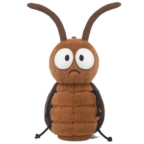 champracer Kakerlaken Plüschtier 24cm Kakerlaken Kuscheltier Klein Insekten Plüschtier Süße Plüsch Kakerlakenpuppe Flauschiger Stofftier zum Spielen & Kuscheln Geburtstagsgeschenk für Kinder champracer Kakerlaken Plüschtier 24cm Kakerlaken Kuscheltier Klein Insekten Plüschtier Süße Plüsch Kakerlakenpuppe Flauschiger Stofftier zum Spielen & Kuscheln Geburtstagsgeschenk für Kinder von champracer