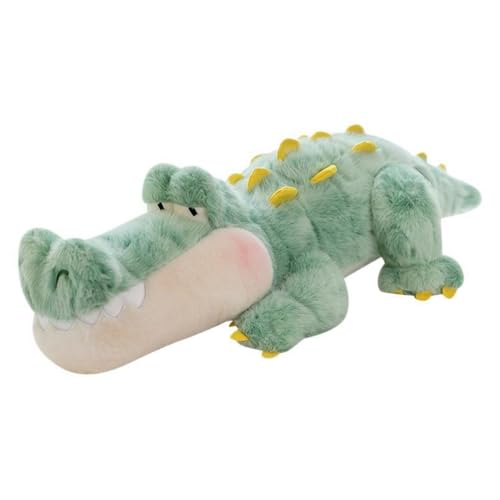 champracer Krokodil Kuscheltier Krokodil Plüsch Kissen Kuscheltier Weiches Kuschel Plüsch Kinder Lustige Alligatoren-Plüschtier Geschenk für Kinder (120cm,B) von champracer