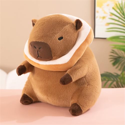 champracer Kuscheltier Capybara, Simulation Capybara Plüschtier, Realistisches Weiches Capybara-Spielzeug Dekor Kissen für Kinder, für Kinder Jungen Mädchen (55 cm,E) von champracer