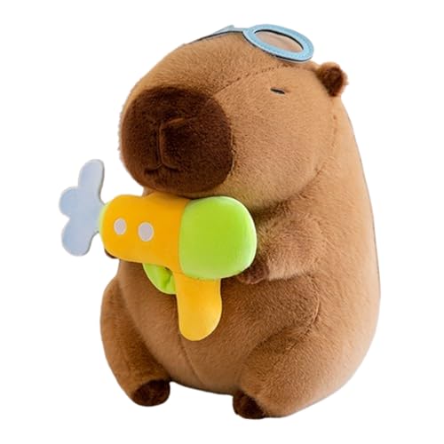 champracer Kuscheltier Capybara 25 cm,Niedliches Capybara Niedliches Spielzeug Niedliches Plüschtier Gefülltes Tier Plüschpuppe,2 in 1 Kreative Taucher Capybara Stofftier Spielzeug (40Cm,Water Gun) champracer Kuscheltier Capybara 25 cm,Niedliches Capybara Niedliches Spielzeug Niedliches Plüschtier Gefülltes Tier Plüschpuppe,2 in 1 Kreative Taucher Capybara Stofftier Spielzeug (40Cm,Water Gun) von champracer