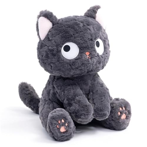 champracer Kuscheltier Katze Plüschtier Kawaii Plüsch Katzen Spielzeug Weiches Tierkissen Stofftier Kinder Spielzeug Geschenke für Mädchen und Jungen (23 cm) von champracer