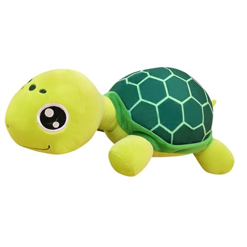 champracer Kuscheltier Schildkröte, Plüschtier Niedlicher Flauschiges Plüsch Schildkröte, Meeresschildkröte, Schildkröte Plüsch Puppe Spielzeug Kinder Geschenk (30 cm) von champracer