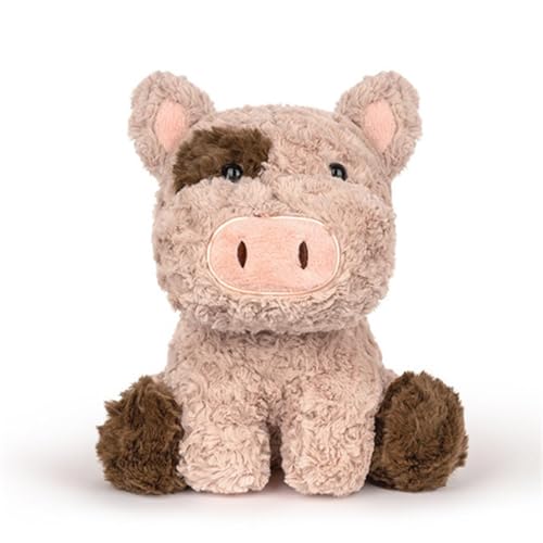 champracer Kuscheltier Schwein Plüschtier für kuschelecke Kinderzimmer Schlafzimmer Deko Kawaii Schwein Plüsch Kissen zum Kuscheln & Spielen Wurfkissen Dekokissen (29cm) von champracer