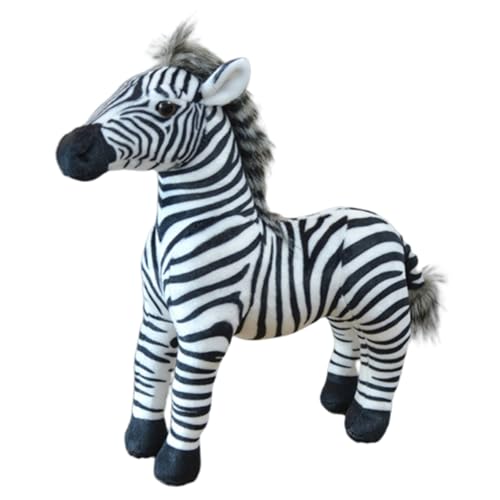 champracer Kuscheltier Zebra 34 cm Plüschtiere Zebras superweiches Kuscheltier Zebras Tier Spielzeug Puppe von champracer