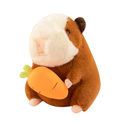 champracer Meerschweinchen Kuscheltier Hamster Kuscheltier Meerschweinchen Plüschtiere Meerschweinchen Puppe Spielzeug Dekor Geschenk für Kinder (20cm) von champracer