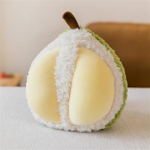 champracer Obst PlüSchkissen Weiches Schlafkissen, SüßE Frucht PlüSchtiere, Kinder Simulation Obst Kissen, Plüsch Kissen Kuschelkissen, für Kinder MäDchen Und Jungen (Durian) von champracer