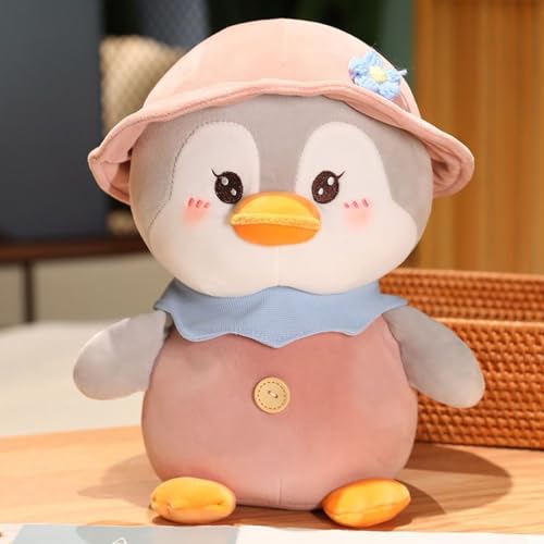 champracer Pinguin Kuscheltier, Pinguin Stofftier Plüschtier,Kuscheltier Pinguin Plüschtier, Kuscheltier, Süße Pinguin Plüsch Spielzeug Plüschpinguin Geschenke (45 cm,Rosa) von champracer