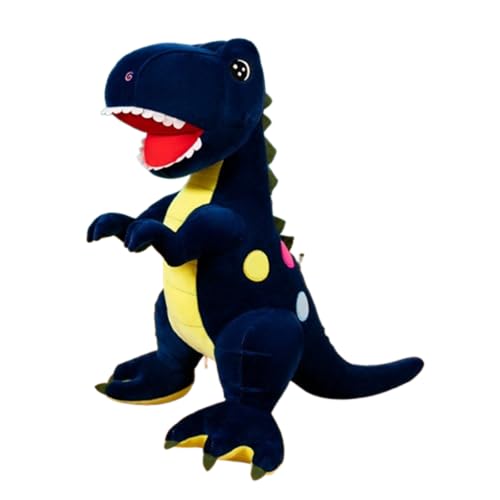 champracer Plüsch Dinosaurier, Dinosaurier Plüsch Spielzeug Plüschtier Kinder Plüsch Kissen groß niedlich Dinosaurier Plüsch Spielzeug Plüsch Kissen Puppe Junge Mädchen Kinder (60 cm,blau) von champracer