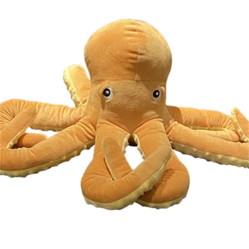 champracer Plüschtier Oktopus kreative Plüschpuppe, Plüschtier, Plüschtier, niedliches Plüschtier Oktopus, Baby beruhigende Puppe Plüschtier (80 cm,Oktopus) von champracer