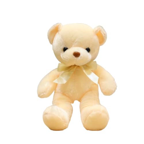 champracer kuschelweicher Teddybär,Teddybär Plüschtier Kuscheltiere,Teddy Bären Klein Braunbär Süße Stofftier Spielzeug,Plüschtier Kuscheltier Stofftier Geschenk (Beige,37cm) von champracer