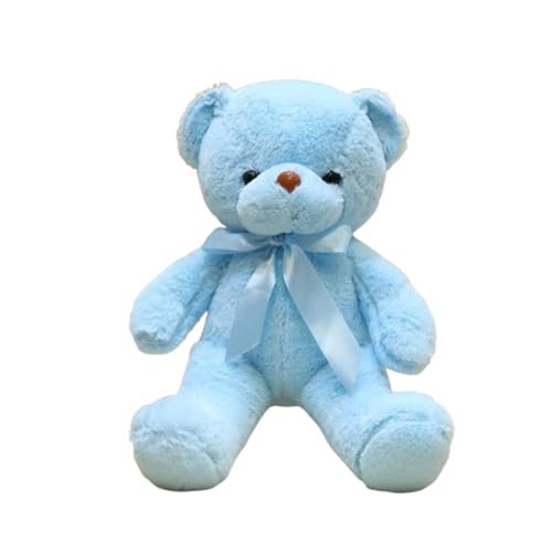 champracer kuschelweicher Teddybär,Teddybär Plüschtier Kuscheltiere,Teddy Bären Klein Braunbär Süße Stofftier Spielzeug,Plüschtier Kuscheltier Stofftier Geschenk (blau,28cm) von champracer