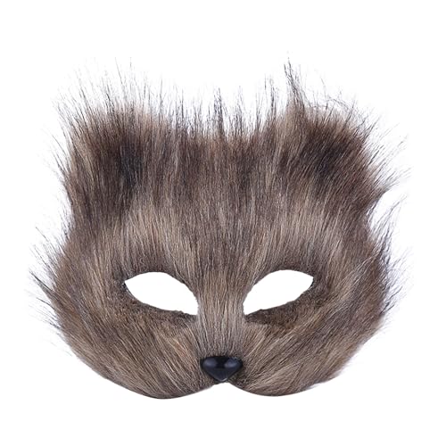 chiphop Amfirst Katzenmaske leere Fuchsmasken Maskerade DIY Farbe Weißes Papier Persönlichkeit Halloween Cosplay unbemalte Stütze von chiphop