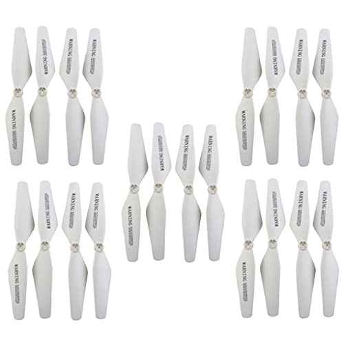 Spare Parts, 20er Pack Ersatzpropeller Für Z3 Quadcopter, Weiß von chiwanji