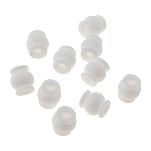 chiwanji 10pcs Anti Vibration Rubber Dämpfer Balls Für Mount Shock Absorption Ball - Weiß, wie beschrieben von chiwanji