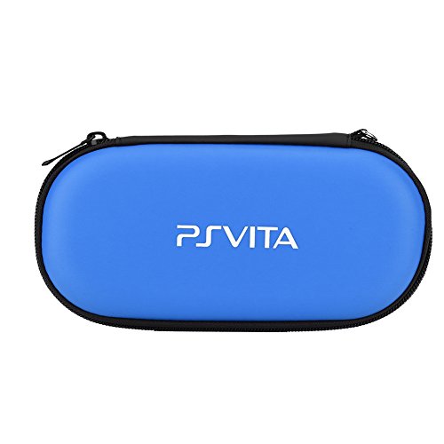 Schutzhülle Kompatibel mit PS Vita, Schützende Hartschalenhülle, wasserdichte und Stoßfeste Tragetasche, Reisetasche für PS Vita(Blue) von ciciglow