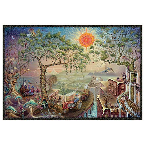 cinnamou Kleines Puzzle - Puzzle 1000 Teile Schöne Landschaft Rätsel für Anfänger Klassische Puzzle Lustiges Spielzeug Anwesend 23x6x6 cm von cinnamou 01