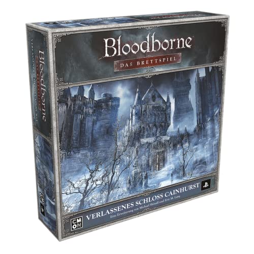 CMON, Bloodborne: Das Brettspiel – Verlassenes Schloss Cainhurst, Erweiterung, Expertenspiel, Dungeon Crawler, 1-4 Spieler, Ab 14+ Jahren, 60-90 Minuten, Deutsch, Mehrfarbig, Bunt von CMON