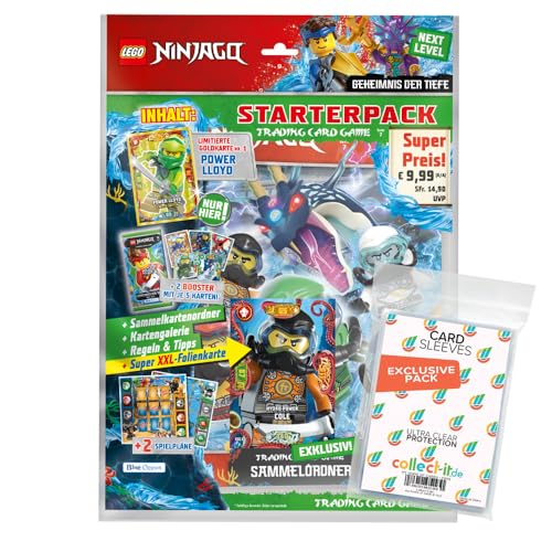 Bundle mit Blue Ocean - Lego Ninjago 7 Next Level Trading Cards - 1 Starter + Exklusive Collect-it Hüllen Bundle mit Blue Ocean - Lego Ninjago 7 Next Level Trading Cards - 1 Starter + Exklusive Collect-it Hüllen von collect-it.de MY HOME OF CARDS + TOYS