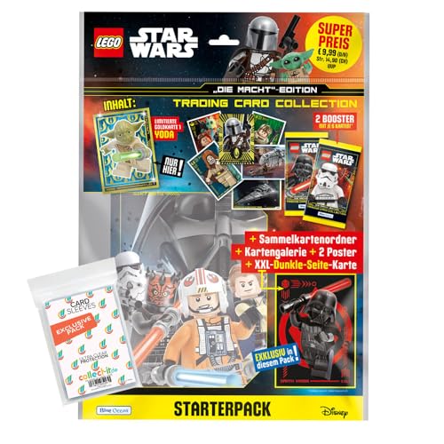 Bundle mit Blue Ocean Lego Star Wars - Serie 4 Trading Cards - 1 Starter + Exklusive Collect-it Hüllen Bundle mit Blue Ocean Lego Star Wars - Serie 4 Trading Cards - 1 Starter + Exklusive Collect-it Hüllen von collect-it.de MY HOME OF CARDS + TOYS