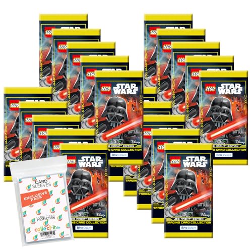 Bundle mit Blue Ocean Lego Star Wars - Serie 4 Trading Cards - 20 Booster + Exklusive Collect-it Hüllen Bundle mit Blue Ocean Lego Star Wars - Serie 4 Trading Cards - 20 Booster + Exklusive Collect-it Hüllen von collect-it.de MY HOME OF CARDS + TOYS