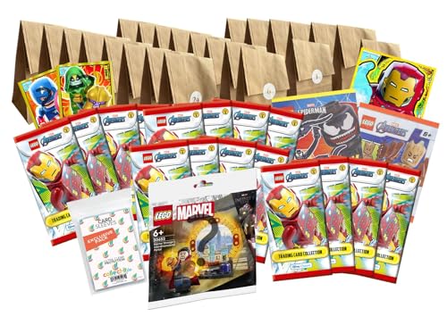 Bundle mit Lego Avengers 2023-24 tolle Überraschungen + Exklusive Collect-it Hüllen von collect-it.de MY HOME OF CARDS + TOYS