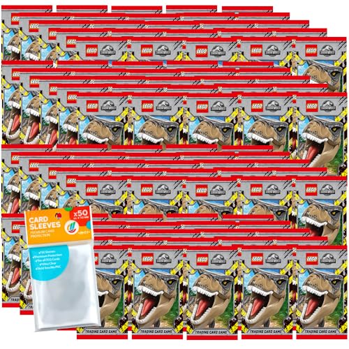 Bundle mit Lego Jurassic World Serie 1 Trading Cards - 100 Booster + Exklusive Collect-it Hüllen Bundle mit Lego Jurassic World Serie 1 Trading Cards - 100 Booster + Exklusive Collect-it Hüllen von collect-it.de MY HOME OF CARDS + TOYS