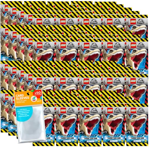 Bundle mit Lego Jurassic World Serie 2 Trading Cards - 100 Booster + Exklusive Collect-it Hüllen Bundle mit Lego Jurassic World Serie 2 Trading Cards - 100 Booster + Exklusive Collect-it Hüllen von collect-it.de MY HOME OF CARDS + TOYS