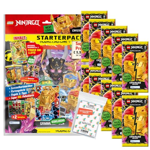 Bundle mit Lego Ninjago Serie 8 Next Level Trading Cards - 1 Starter + 10 Booster + Exklusive Collect-it Hüllen Bundle mit Lego Ninjago Serie 8 Next Level Trading Cards - 1 Starter + 10 Booster + Exklusive Collect-it Hüllen von collect-it.de MY HOME OF CARDS + TOYS
