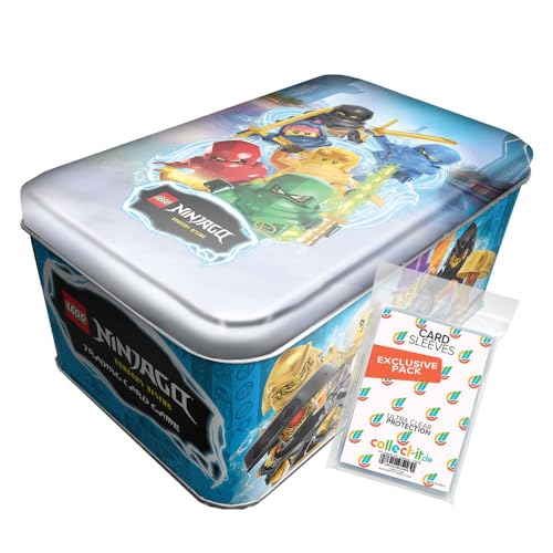 Bundle mit Lego Ninjago Serie 9 Trading Cards - 1 Tin Box + Exklusive Collect-it Hüllen von collect-it.de MY HOME OF CARDS + TOYS