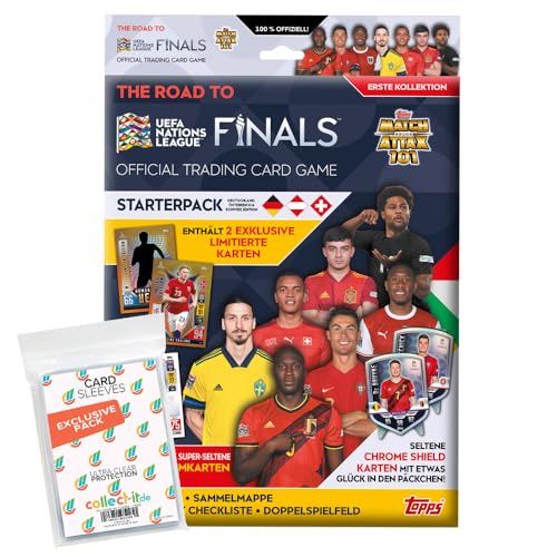 Bundle mit Topps - Road to 2022 UEFA Nations League - 1 Starter + Exklusive Collect-it Hüllen Bundle mit Topps - Road to 2022 UEFA Nations League - 1 Starter + Exklusive Collect-it Hüllen von collect-it.de MY HOME OF CARDS + TOYS