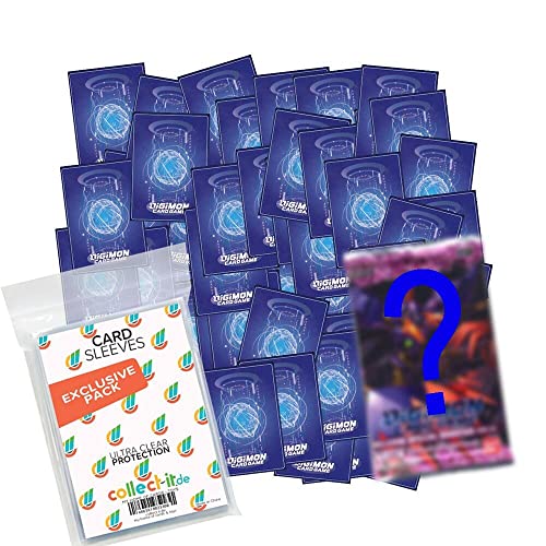 Digimon-Karten 25 Verschiedene + 1 Digimon-Booster + 100 Collect-it.de Hüllen - Englisch Digimon-Karten 25 Verschiedene + 1 Digimon-Booster + 100 Collect-it.de Hüllen - Englisch von collect-it.de MY HOME OF CARDS + TOYS