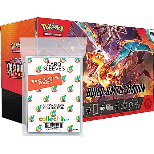 Pokemon KP03 - Build & Battle Stadium - Deutsch + 100 Exklusive Collect-it.de Hüllen von collect-it.de MY HOME OF CARDS + TOYS