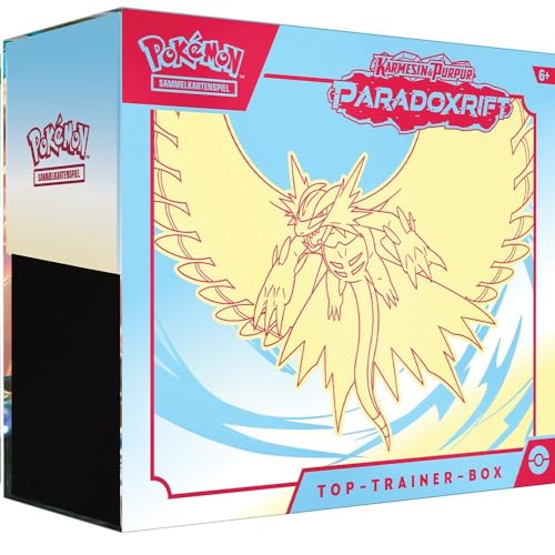 Pokemon KP04 Paradoxrift - Donnersichel Top-Trainer Box - Deutsch + 40 Exklusive Collect-it.de Hüllen von collect-it.de MY HOME OF CARDS + TOYS