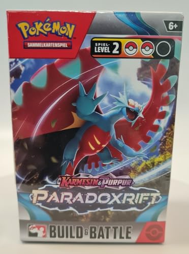 Pokemon - Karmesin&Purpur Paradoxrift ? Build & Battle Kit Prerelease Deutsch + Collect-it Soft Sleeves von collect-it.de MY HOME OF CARDS + TOYS