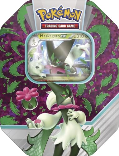 Pokemon TIN 109 - Maskagato EX - Deutsch + 40 Exklusive Collect-it.de Hüllen von collect-it.de MY HOME OF CARDS + TOYS