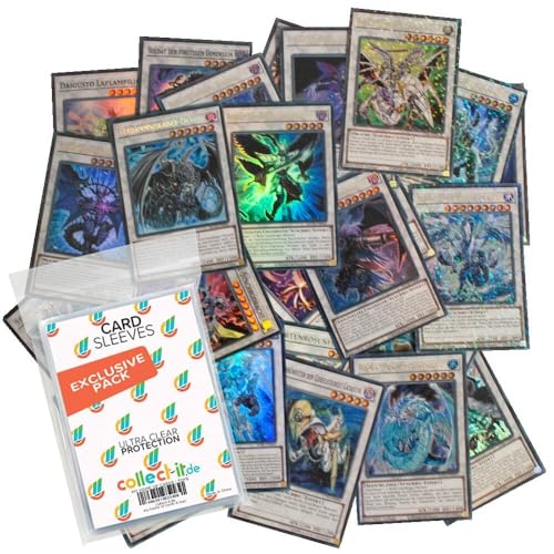 Yu-Gi-Oh! 30 Verschiedene Synchro-Monster - Deutsch + 40 Exklusive Collect-it.de Hüllen von collect-it.de MY HOME OF CARDS + TOYS