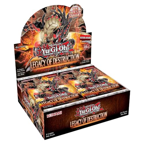 Yu-Gi-Oh! Legacy of Destruction - 1 Display - Deutsch + 40 Exklusive Collect-it.de Hüllen von collect-it.de MY HOME OF CARDS + TOYS