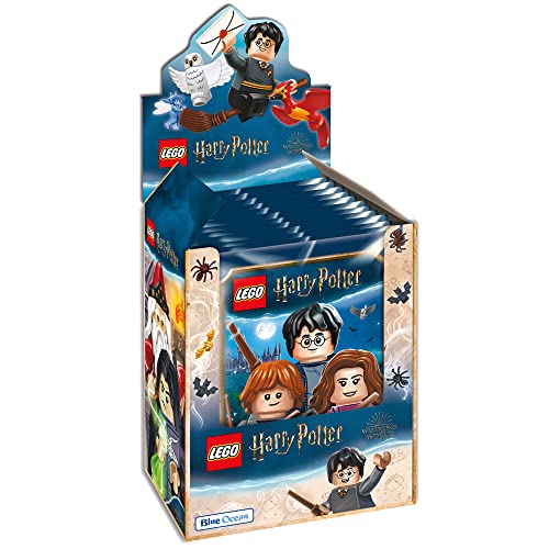 collect-it.de MY HOME OF CARDS + TOYS Exklusive Aufbewahrungshüllen im Bundle mit Lego Harry Potter - Reise in die Zauberwelt - Sammelsticker - 1 Display (36 Tüten) von collect-it.de MY HOME OF CARDS + TOYS