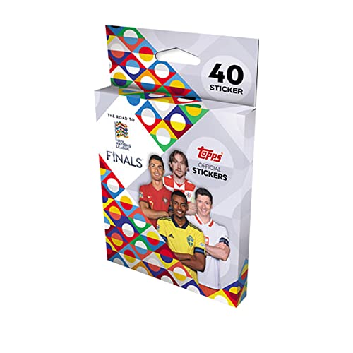 collect-it.de MY HOME OF CARDS + TOYS Exklusive Aufbewahrungshüllen im Bundle mit Topps - Road to UEFA Nations League - Sammelsticker - 1 Blister von collect-it.de MY HOME OF CARDS + TOYS