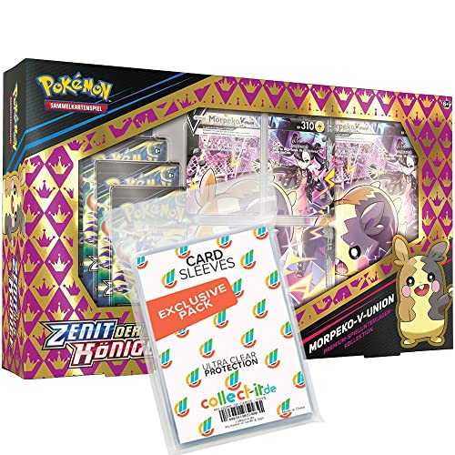 collect-it.de MY HOME OF CARDS + TOYS Exklusive Sleeves im Bundle mi SWSH12.5 Zenit der Könige - V-Union Box - Deutsch von collect-it.de MY HOME OF CARDS + TOYS